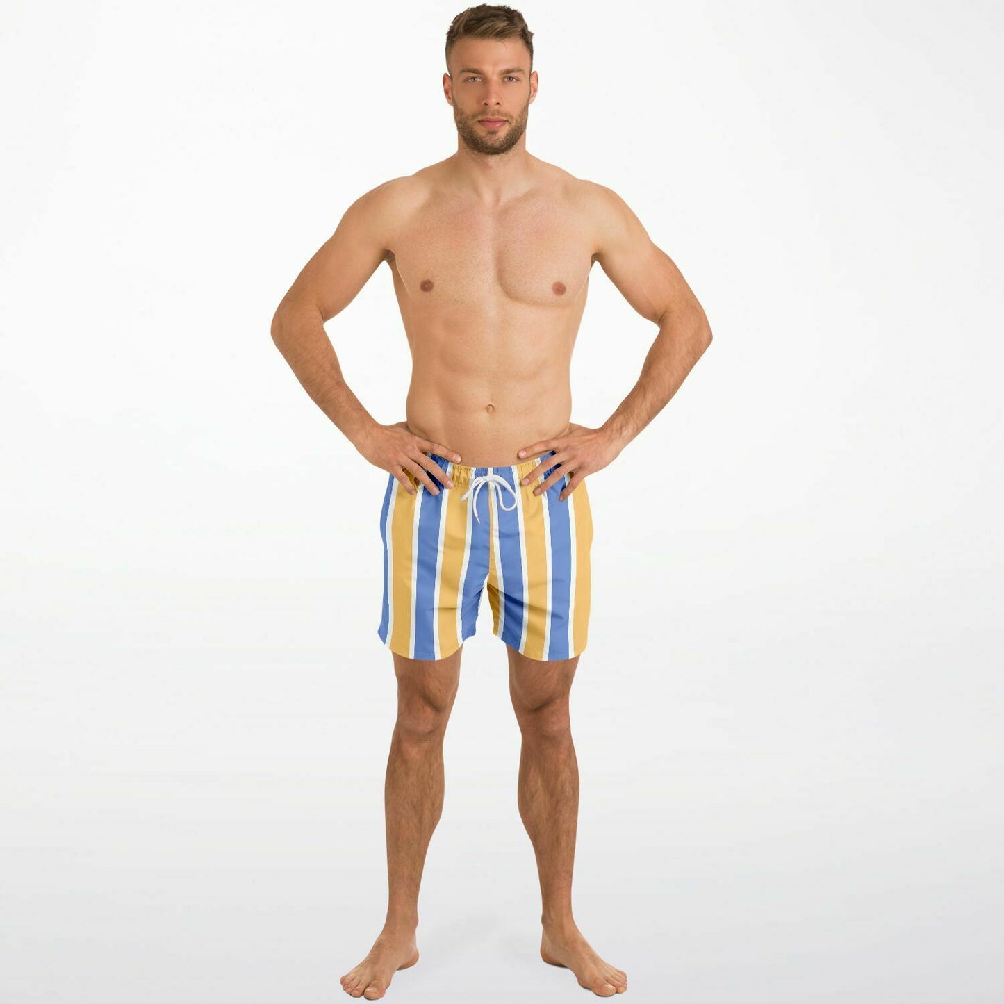 Summer Stripes Men's 5.5" Swim Trunks