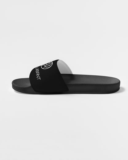 Chaluisant Black & White Men's Slide Sandal
