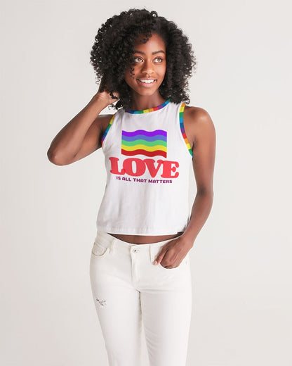 Love is All That Matters Cropped Tank