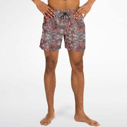 Petal Swirls 5.5" Men Swim Shorts