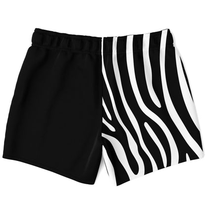 Graphic Zebra 5.5"  Men Swim Shorts
