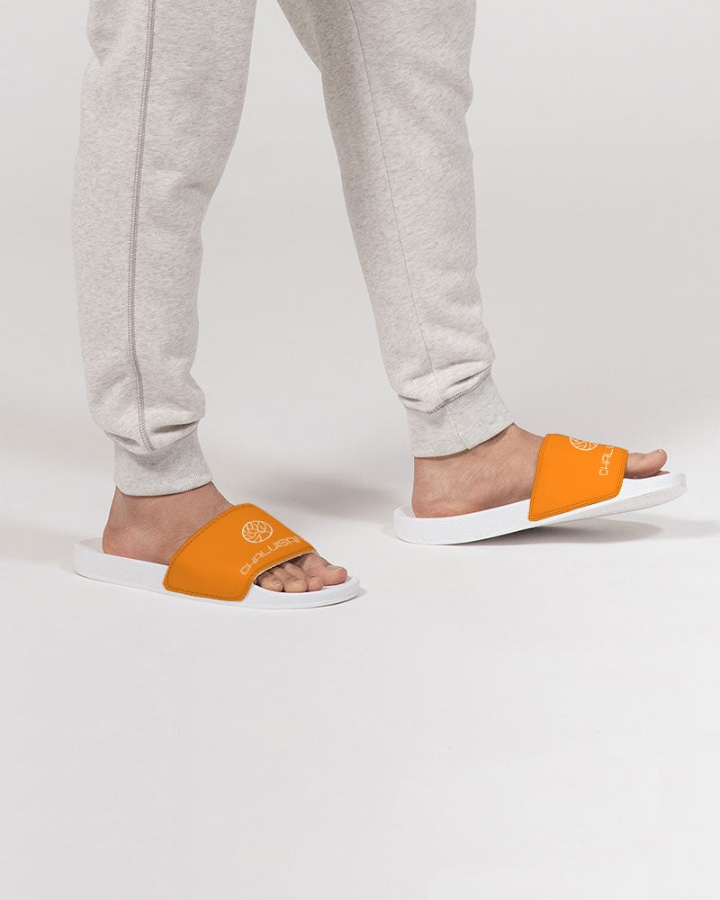Tangy-Orange Men's Slide Sandal