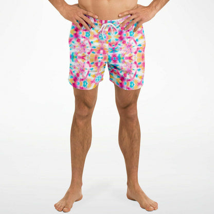 Tie-Dye-For 5.5" Men Swim Shorts