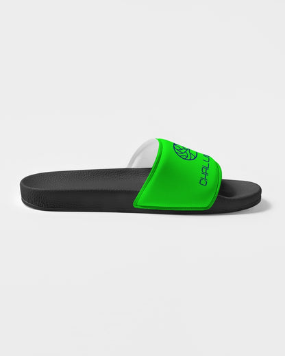 Neon Green Men's Slide Sandal