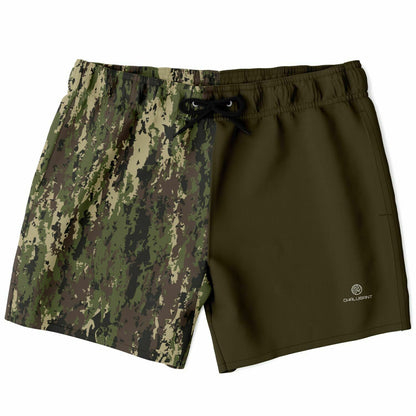 Graphic Camo 5.5" Men Swim Shorts