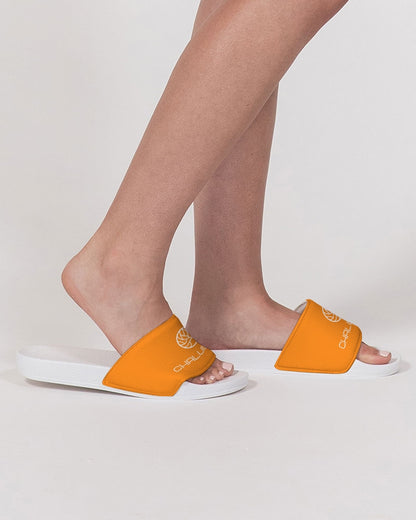 Tangy-Orange Women's Slide Sandal